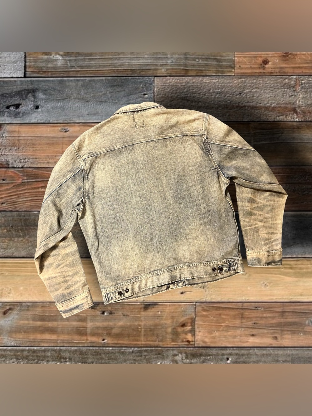 DOUBLE RL RALPH LAUREN RRL DENIM JACKET- MEN’S SIZE LARGE - Picture 2 of 11